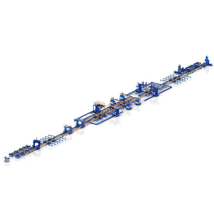 ¿Qué hace que una línea de soldadura de vigas cajón sea crucial para la fabricación de acero de alta eficiencia?