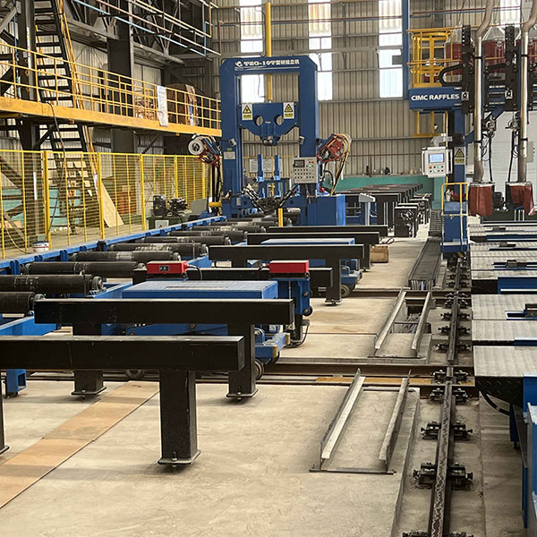 ¿Cómo mejoran las líneas de soldadura de vigas en T la eficiencia de la producción de acero estructural?