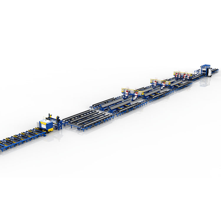 Líneas de soldadura de vigas H CNC